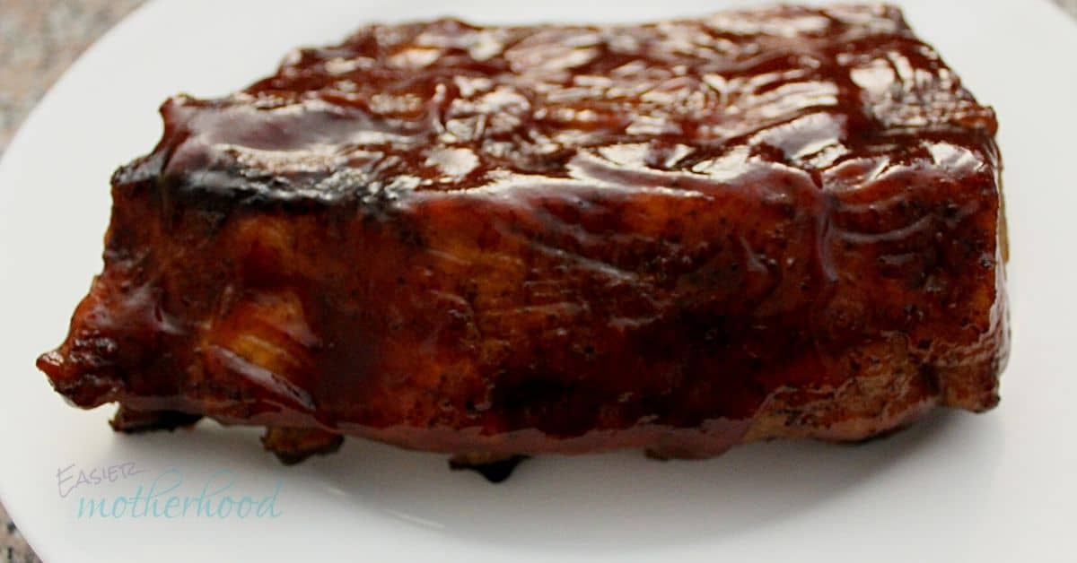 Ribs in the Slow Cooker with Only 3 Ingredients - The Default Cook