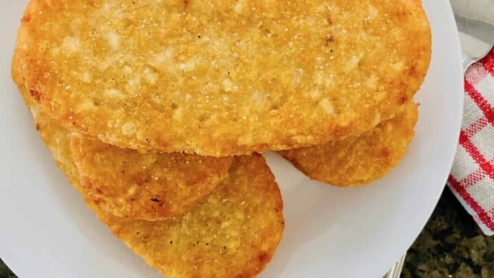 Image for Air Fryer Frozen Hash Brown Patties