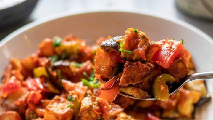 Image for The BEST Saksuka (Turkish Vegetable Meze)