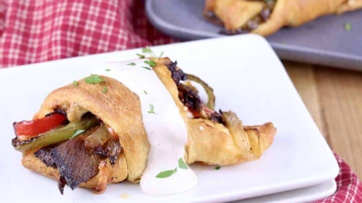 Image for Air Fryer Cheesesteak Rolls Recipe