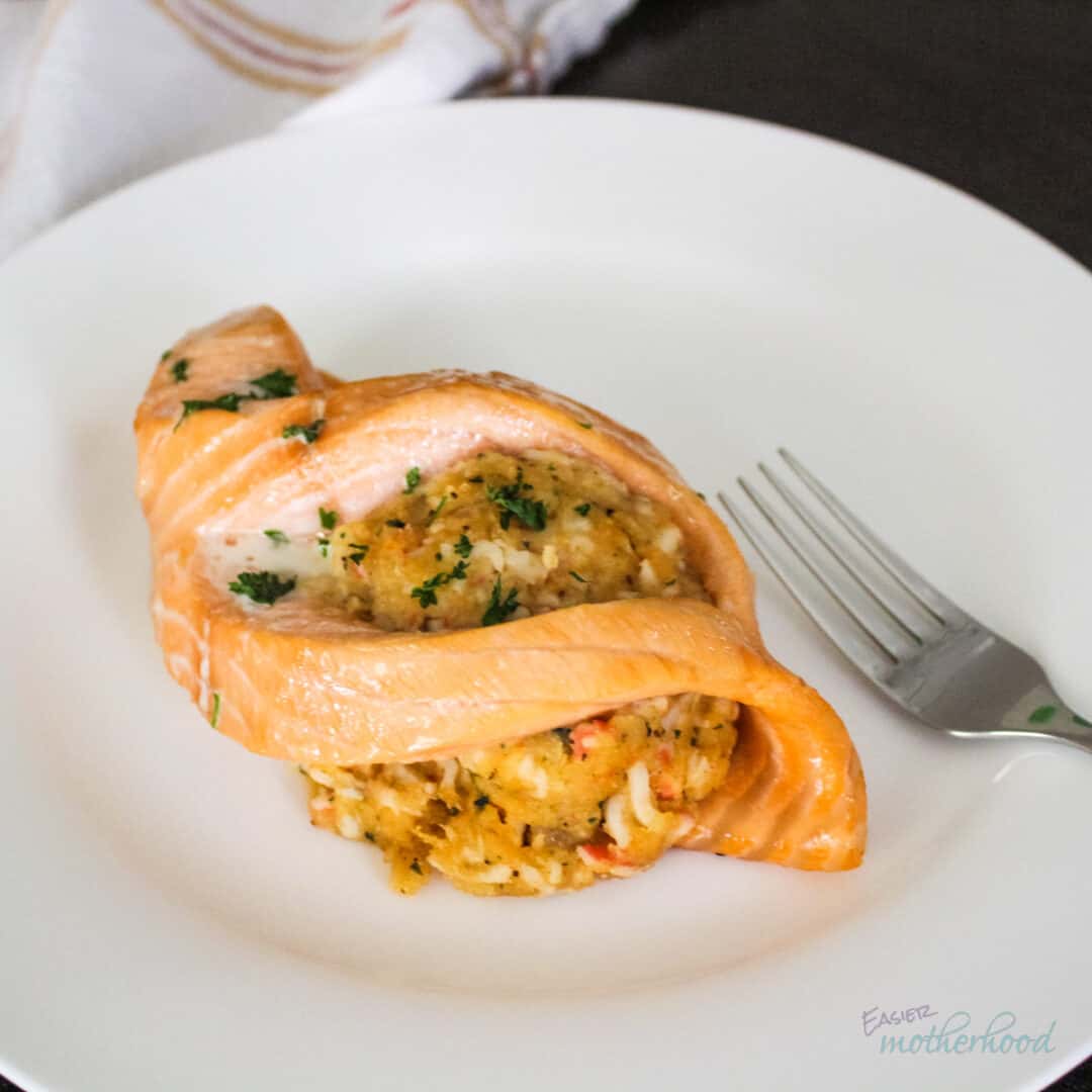 How to Cook Stuffed Salmon from Costco - The Default Cook