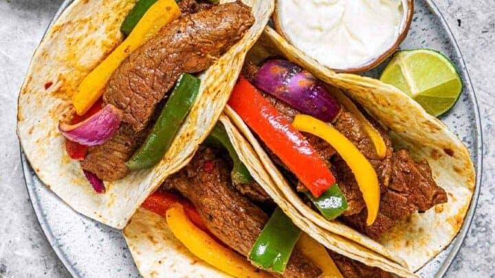 Image for Air Fryer Steak Fajitas