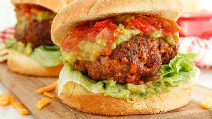 Image for Air Fryer Taco Burgers