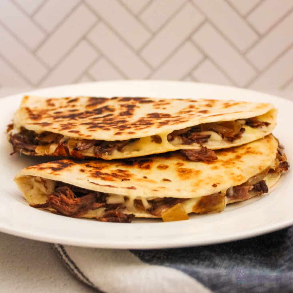 Leftover Beef Pot Roast Quesadillas The Default Cook