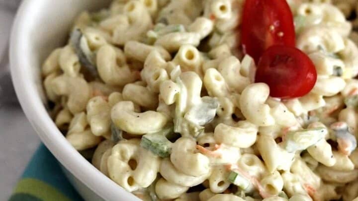 Image for Sweet and Tangy Amish Macaroni Salad Recipe