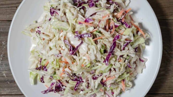 Image for 5 Minute Creamy Coleslaw (using bagged mix)